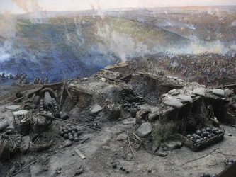 Das Panorama der Belagerung von Sewastopol